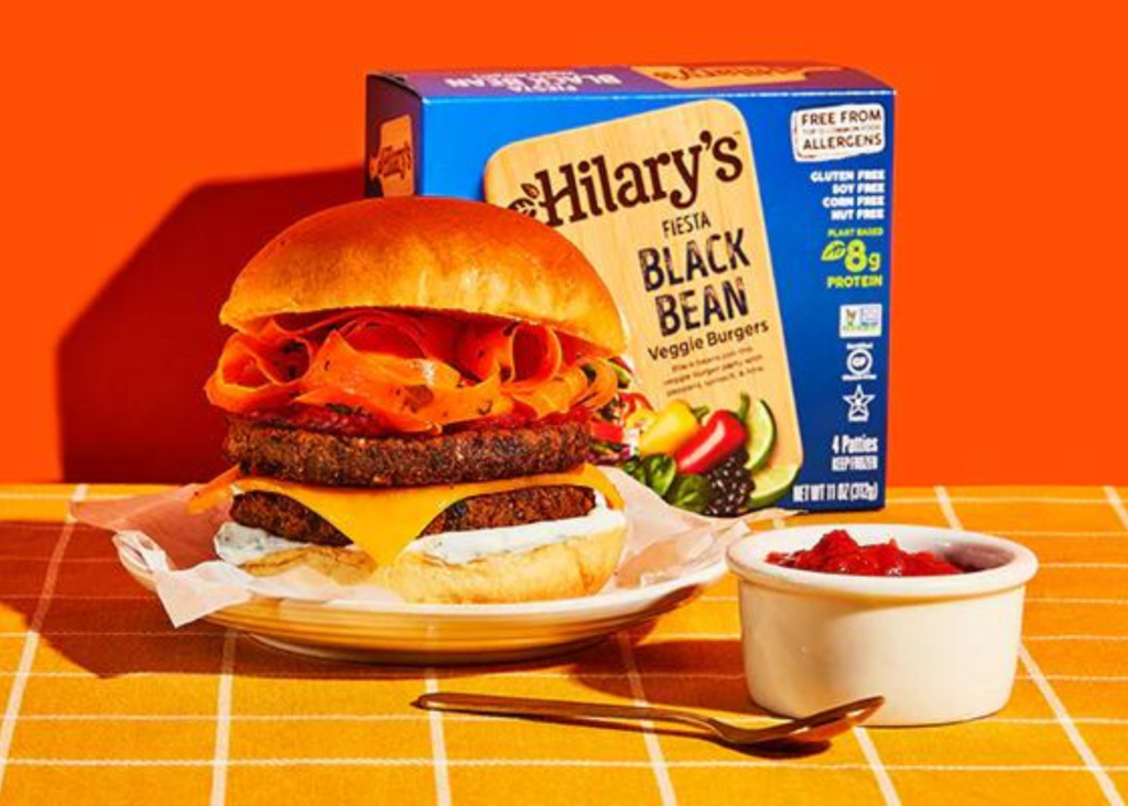 Black Bean Burger with Harissa Carrot Slaw VEGWORLD Magazine