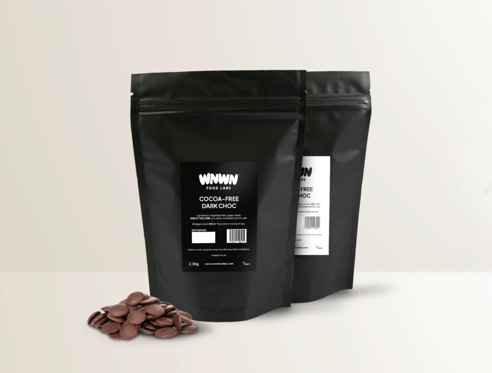 WNWN Cocoa-Free Chocolate Now Available Globally for B2B Wholesale and Foodservice