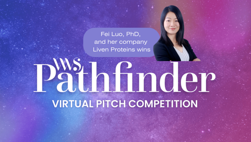 Toronto Founder Fei Luo of Liven Proteins Corp Wins VWS Pathfinder Pitch Competition