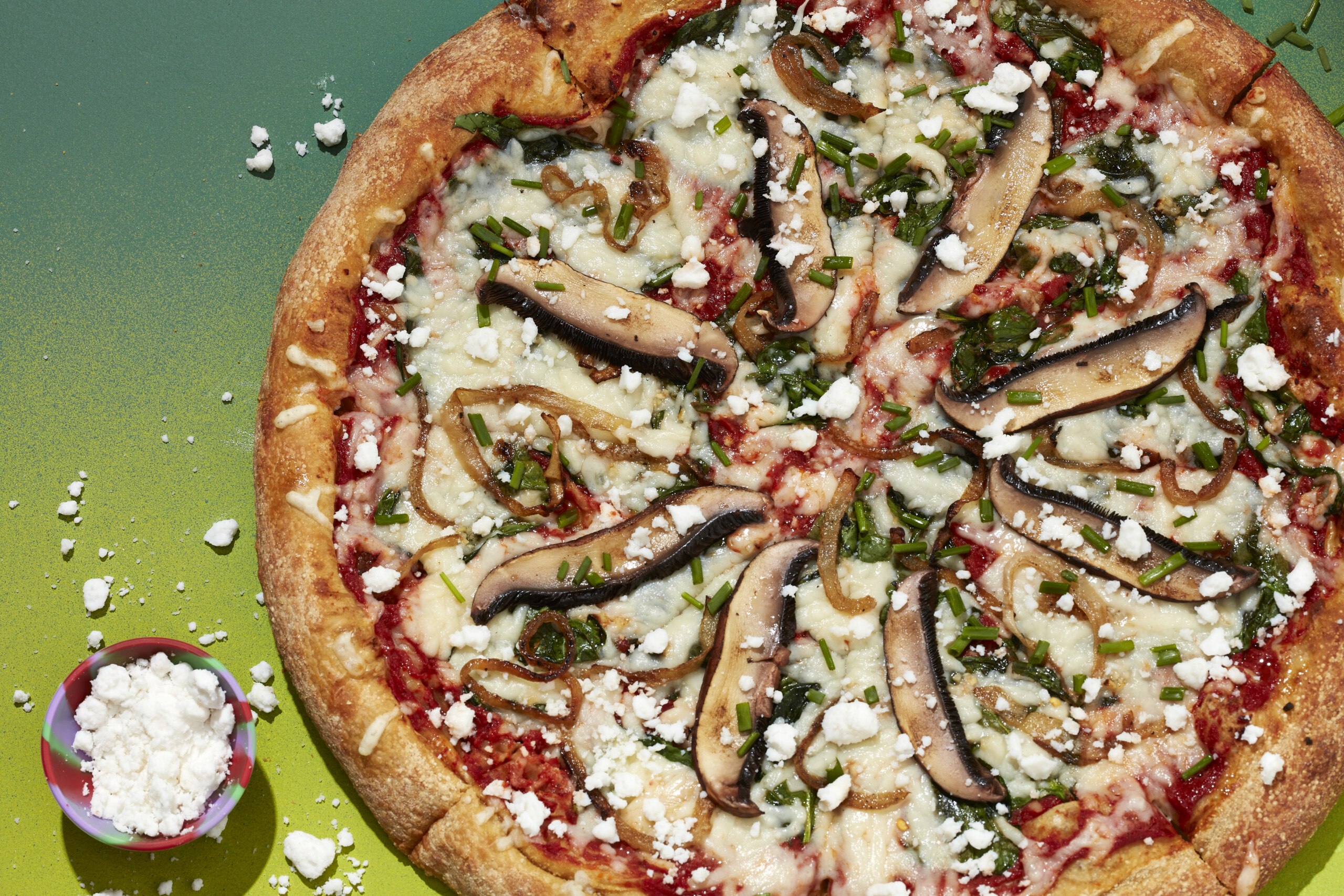 Mellow Mushroom celebrates Veganuary by bringing back limited-time only Miss Mushroom pizza