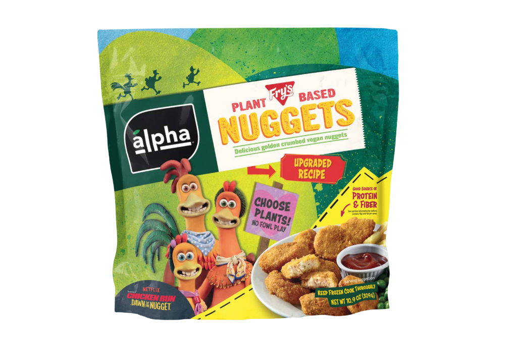 ALPHA® FOODS PARTNERS WITH AARDMAN ANIMATIONS ON CHICKEN RUN: DAWN OF THE NUGGET