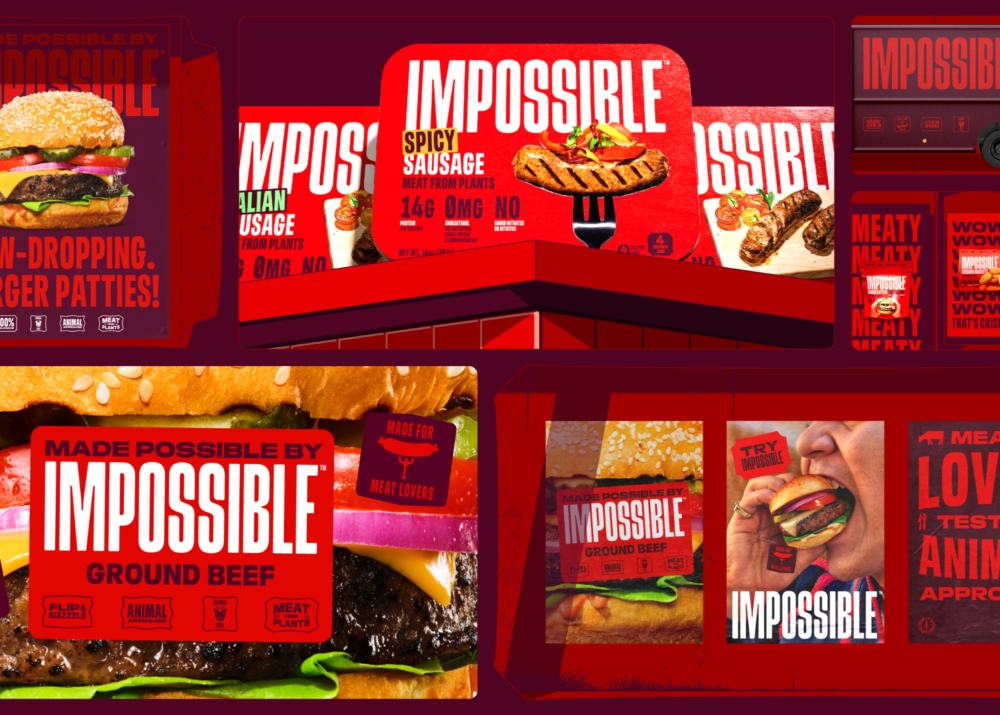 Impossible Foods Introduces Meatier Brand Identity, Transitions to Bold New Packaging Across its Award-Winning Portfolio of Meat From Plants